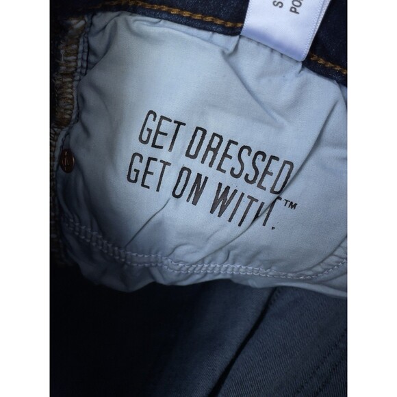 DU/ER Skinny Women’s Size 34 Super High-Waist Stretch Blue Jeans - Picture 15 of 16